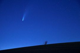 Habis Magrib, saksikan Komet Neowise melintas