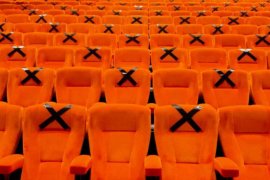 Sejumlah bioskop  di Bekasi dicek standar protokol kesehatannya