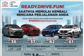 Online Sales Gathering Hasjrat Toyota berikan puluhan hadiah langsung dan zoomba bersama