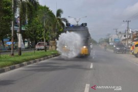 11 karyawannya positif COVID-19, Mess Subkon PT IKPP dan Perawang disemprotkan disinfektan