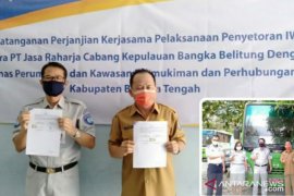 Jasa Raharja Babel-Diperkimhub Bangka Tengah kerjasama penyetoran IWKB