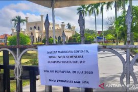 Istana Siak kembali ditutup pasca melonjaknya COVID-19