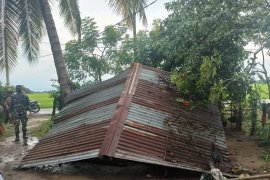 Puting beliung kembali terjang Aceh Timur, tujuh rumah rusak dihantam