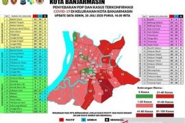 Enam kelurahan di Banjarmasin zona hijau