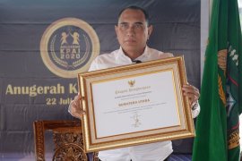 Berhasil turunkan angka kekerasan pada anak, Pemprov Sumut dapat Anugerah KPAI 2020