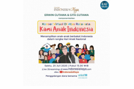 Erwin dan Gita Gutawa akan gelar konser virtual DARR