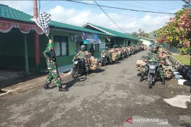 Kodim 0212/Tapsel gelar karya bakti dan bakti sosial 25 tahun AKABRI 1995 mengabdi