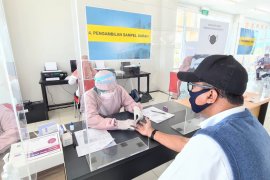 Rapid test di Bandara Syamsudin Noor Banjarmasin Rp150 ribu