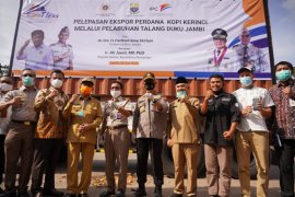 Koperasi Petani Koerinji Barokah ekspor 15,9 ton kopi Kerinci ke Belgia