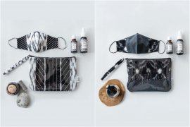 Koleksi Normal Baru Essentials berhias tenun dan lurik dari IKAT