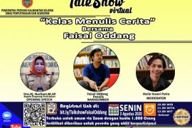 S Kalimantan's Library features Faisal Oddang in story writing class