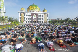 Kemenag: Shalat Id di lapangan wajib koordinasi dengan Satgas setempat