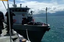 Hadirnya kapal perang baru di Dermaga Lanal Palu