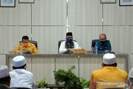 Bupati HST dan gugus tugas berdialog dengan para ulama terkait COVID-19