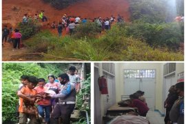 4 orang tertimbun longsor di Sibolga, 2 meninggal