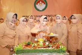 Pengurus DWP Kaltara 2019-2024 Dikukuhkan