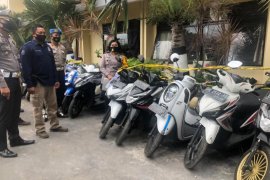 Polres Klungkung sita 56 kendaraan balapan liar