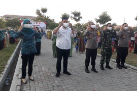 Wali Kota dan Forkopimda Kediri kampanyekan penggunaan masker