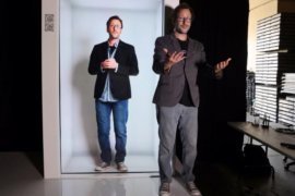 Bosan dengan panggilan video? Perusahaan di Los Angles mesin "holoportasi"