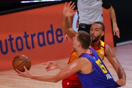 Nikola Jokic dan Jamal Murray komandoi Nuggets jegal Jazz lewat dua overtime