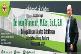 Iwan Aflanie, alumni pertama FK ULM yang dipercaya jadi Dekan