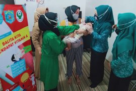 PKK Muara Komam ajak orang tua penuhi Vitamin A bagi Balita