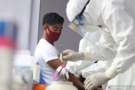 Rapid test pemain persik Kediri