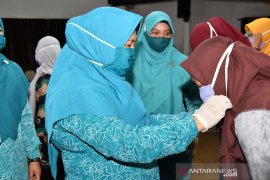 TP PKK HSS launching gerakan bersama memakai masker