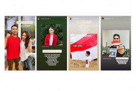 Instagram dan Snapchat ikut semarakkan HUT ke-75 RI