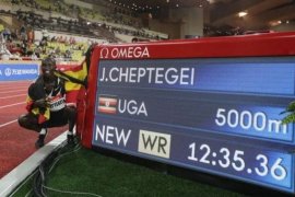 Cheptegei bidik rekor 10.000 meter di Valencia