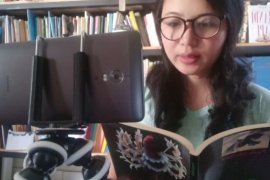 Pegiat sastra Bali modern rayakan HUT ke-75 RI dengan baca puisi