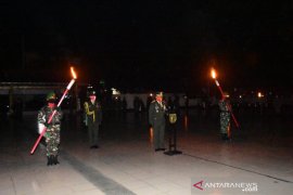 Pangdam VI/Mlw pimpin apel kehormatan dan renungan suci HUT Kemerdekaan RI