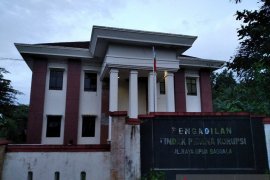 Kantor Pengadilan Tipikor Ambon sudah kosong setelah gempa tektonik 2019