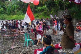HUT ke-75 RI, Wabup Klungkung buka Lomba Mancing Kemerdekaan RI di Sungai Unda
