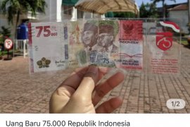 BI tambah kuota penukaran uang kertas Rp75.000 dua kali lipat