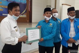 Pemerintah Kabupaten Bangka Tengah dorong KNPI berwirausaha