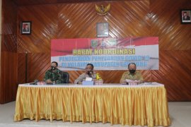Tiga Pilar Tabalong melaksanakan rakor penegakan  protokol kesehatan