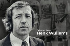 Pelatih legendaris timnas  Indonesia Henk Wullems tutup usia