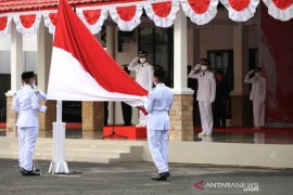 Peringatan HUT ke-75 RI di Batola digelar sederhana
