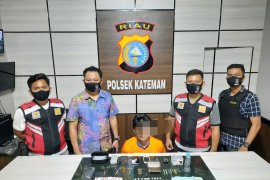 Polisi tangkap seorang warga Kateman beserta 17,36 gram sabu