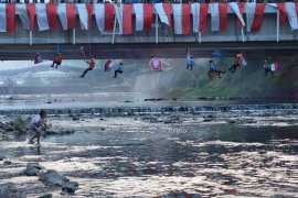 Sungai Tangian di LTD Kuansing kembali normal