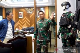 Kasad terima kunjungan Sandiaga Uno, ini yang diperbincangkan