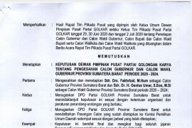 Akhirnya  Fakhrizal- Genius resmi diusung Partai Golkar di Pilgub Sumbar