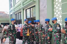 Danpomdam II/Sriwijaya kunjungi Denpom II/3 persiapan pelatihan antarkecabangan