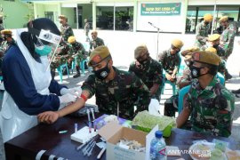 Pupuk Kaltim Fasilitasi Rapid Test Prajurit Den Arhanud Rudal 002 Bontang