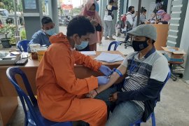 BPS Inhil Lakukan rapid test kepada ratusan calon petugas sensus penduduk