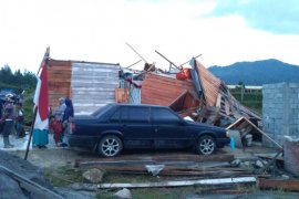 Angin puting beliung rusak enam rumah warga di Aceh Tengah