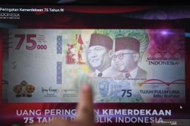 BI catat penukaran UPK Rp75.000 capai 50.500 lembar