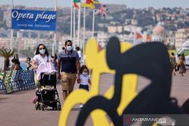 Kasus harian COVID-19 di Prancis catat rekor baru di atas 10 ribu