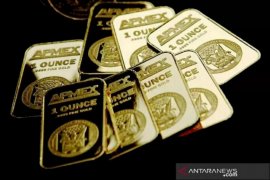 Harga emas "rebound" terangkat ekspektasi stimulus dan kekhawatiran ekonomi